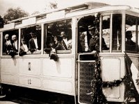 Tramvaj (ZET) Janko Holjac otvara  mrežu električnih tramvaja u zagrebu 1910. godine